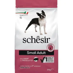 Schesir Dog Small Adult med skinke