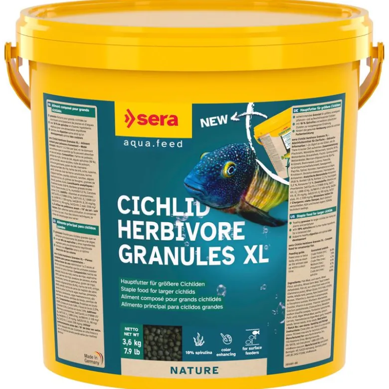Sera Cichlid Green XL Nature granulatfoder