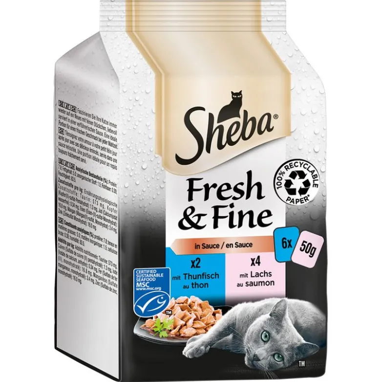 Sheba Fresh & Fine portionsposer 12 x 50 g