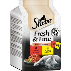 Sheba Fresh & Fine portionsposer 12 x 50 g