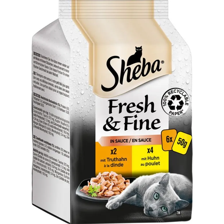 Sheba Fresh & Fine portionsposer 12 x 50 g