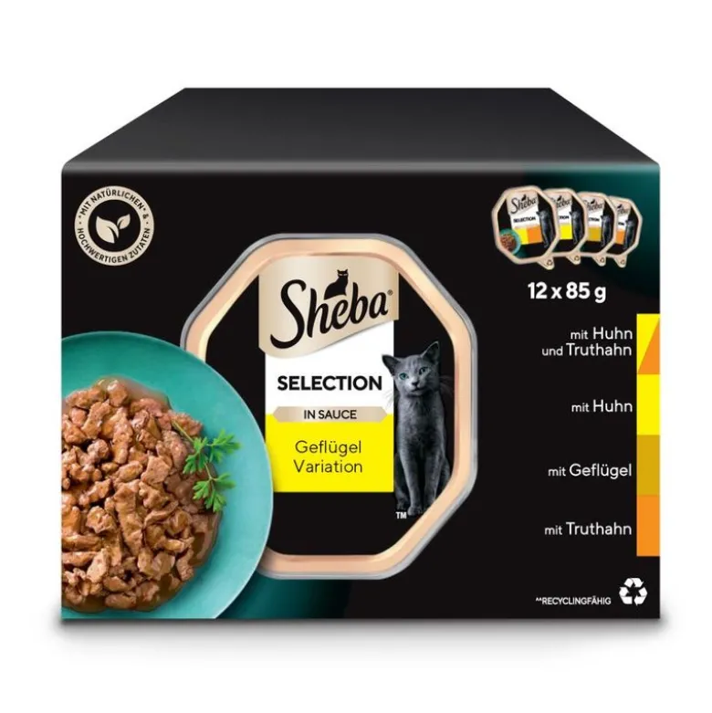 Sheba Uimodståelige Varianter bakke 32 x 85 g