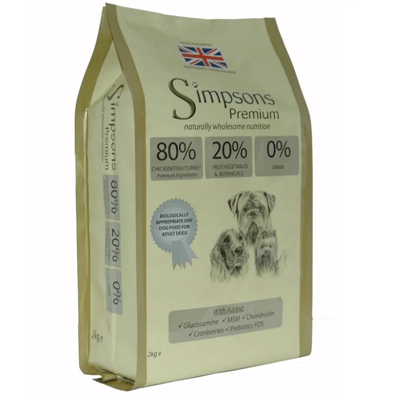 Simpsons Premium 80/20 Mixed - Kød & Fisk