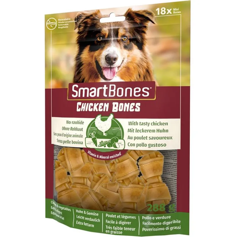 SmartBones tyggesnacks til små hunde med kylling