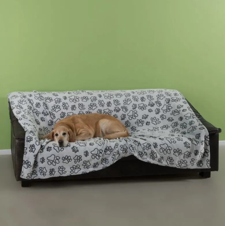 Smartpet mikrofibertæppe Pawzzz