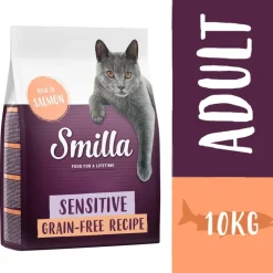 Smilla Adult Sensitive Kornfri Laks