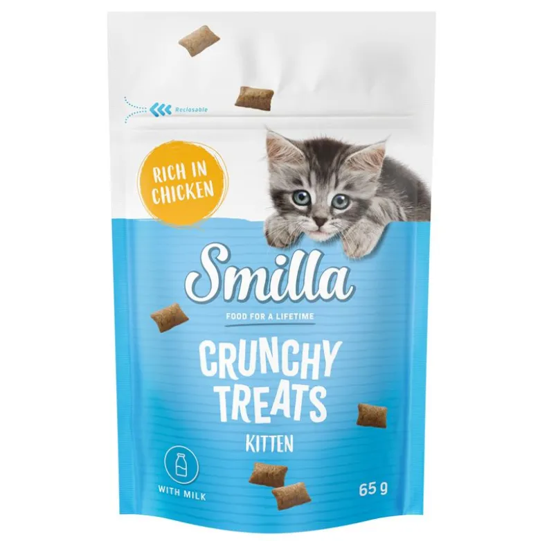 Smilla Crunchy godbidder til killinger
