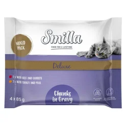 Smilla Deluxe Bidder i sauce med grøntsager