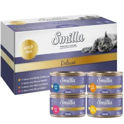 Smilla Deluxe Mousse & Chunks Mixpakke 4 x 85 g