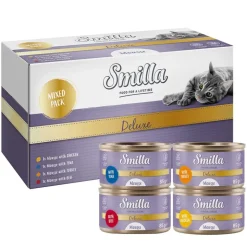 Smilla Deluxe Mousse & Chunks Mixpakke 4 x 85 g