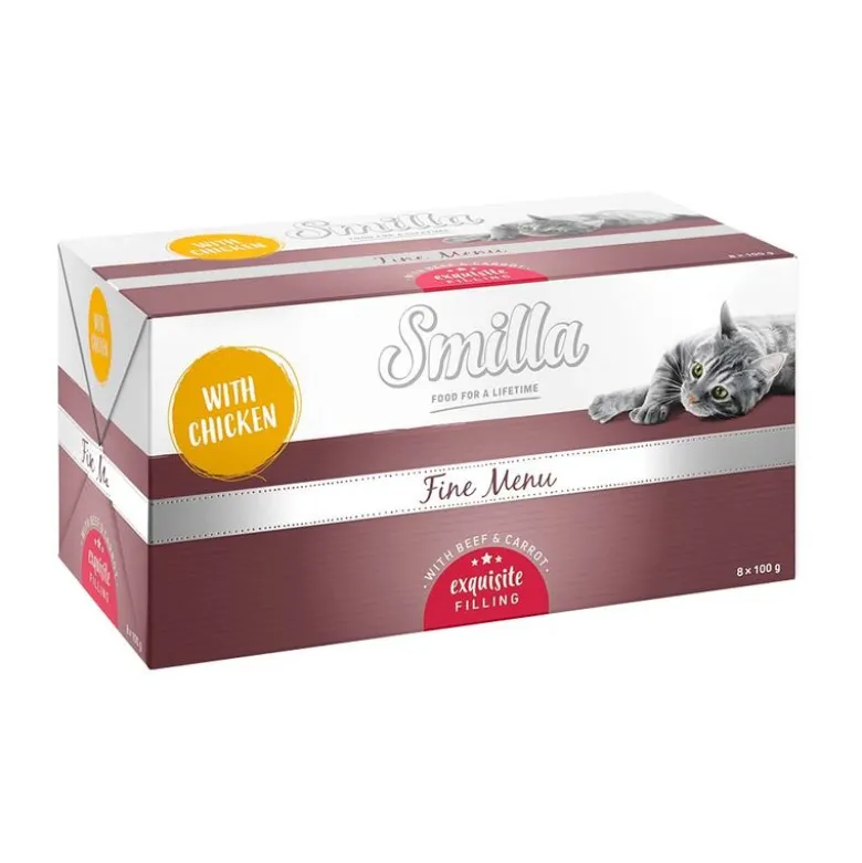 Smilla Fine Menu med Gourmet Kerne 8 x 100 g