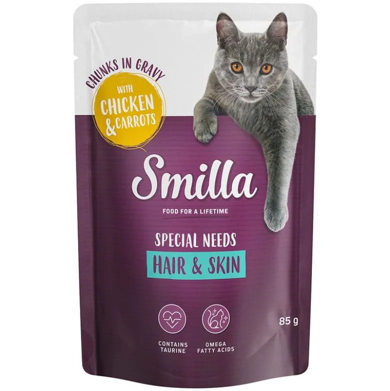 Smilla Hair & Skin Bidder med Grøntsager 12 x 85 g