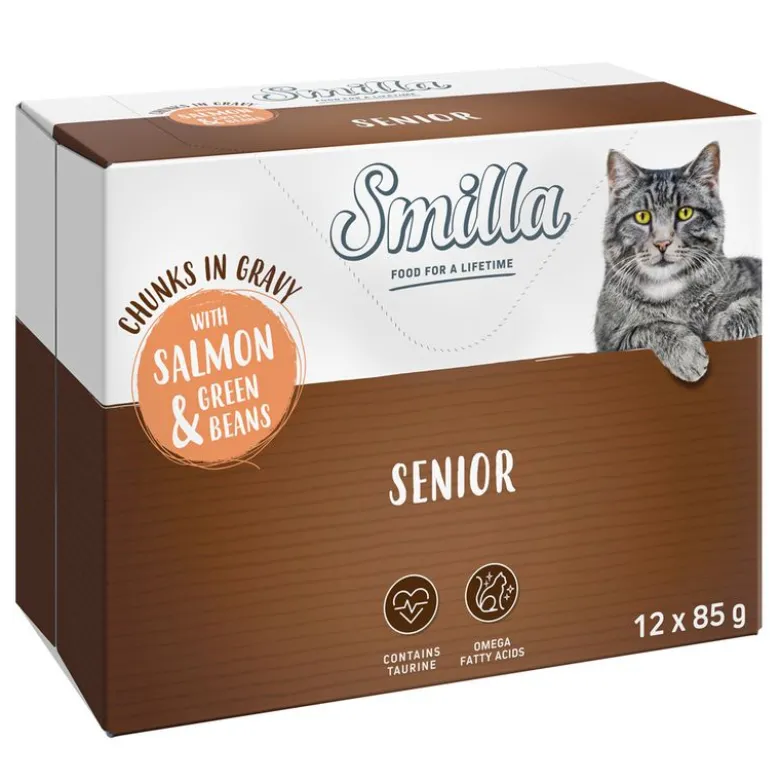 Smilla Senior Bidder i sauce med grøntsager portionsposer