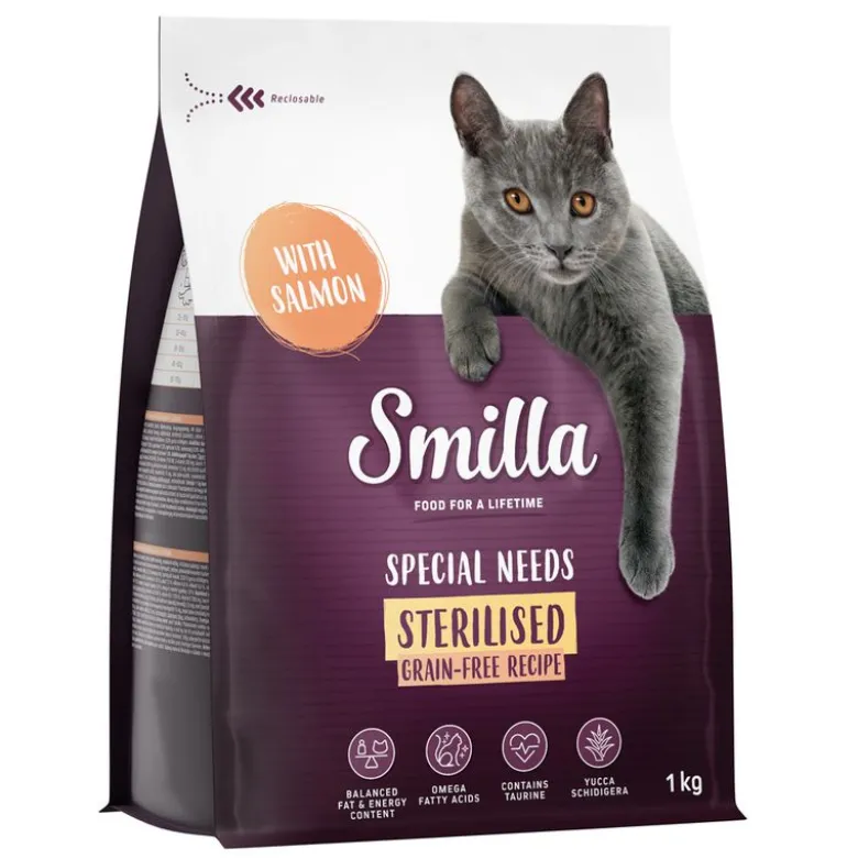 Smilla Sterilised med laks kornfri