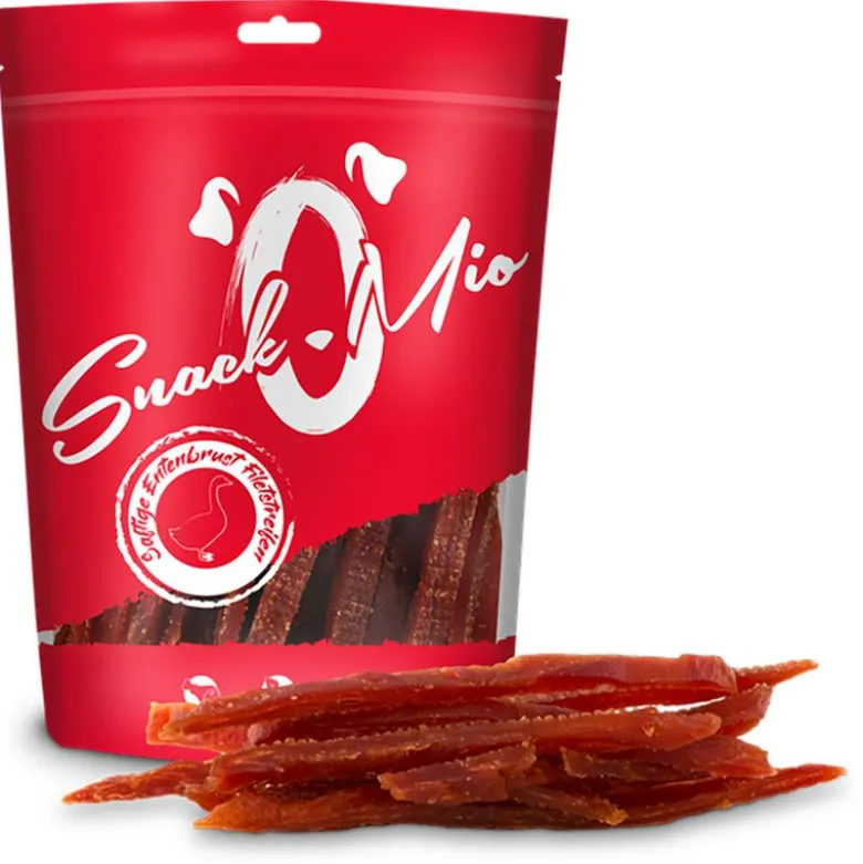 SnackOMio Saftige strimler af andebrystfilet