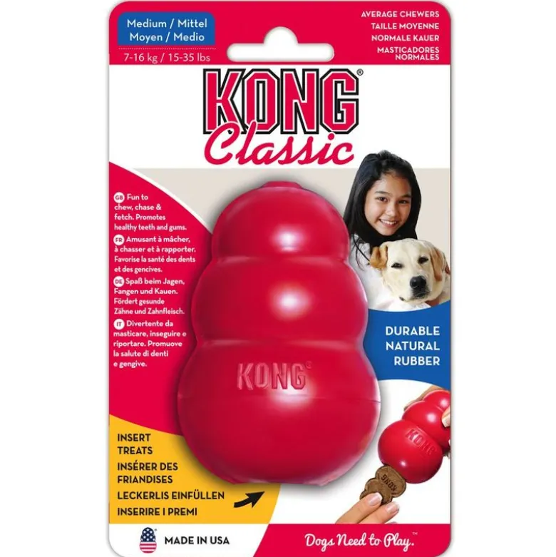 Sparset: KONG Classic + KONG rengøringsbørste