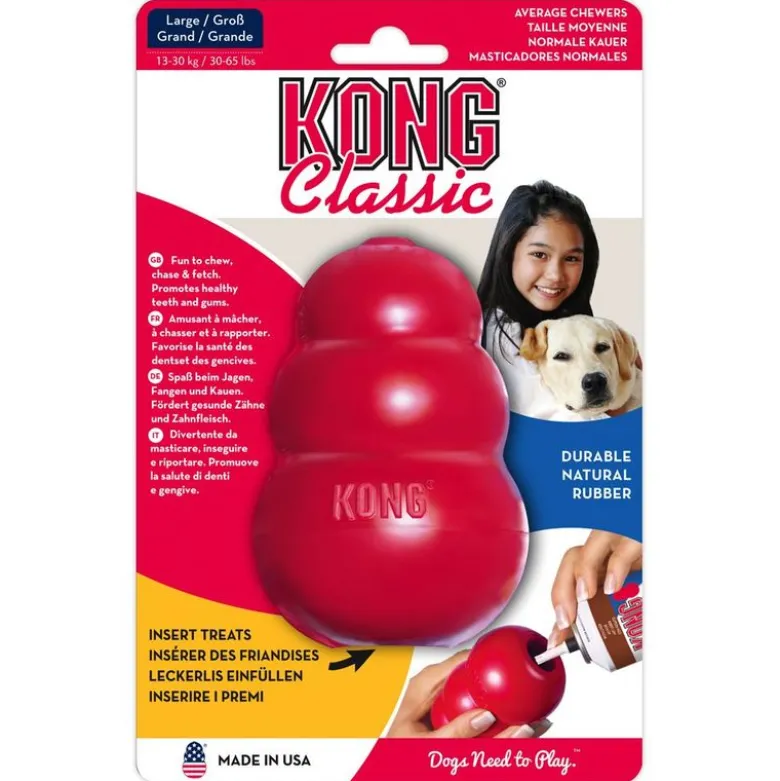 Sparset: KONG Classic + KONG rengøringsbørste