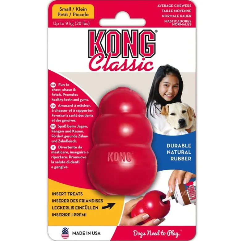 Sparset: KONG Classic + KONG rengøringsbørste