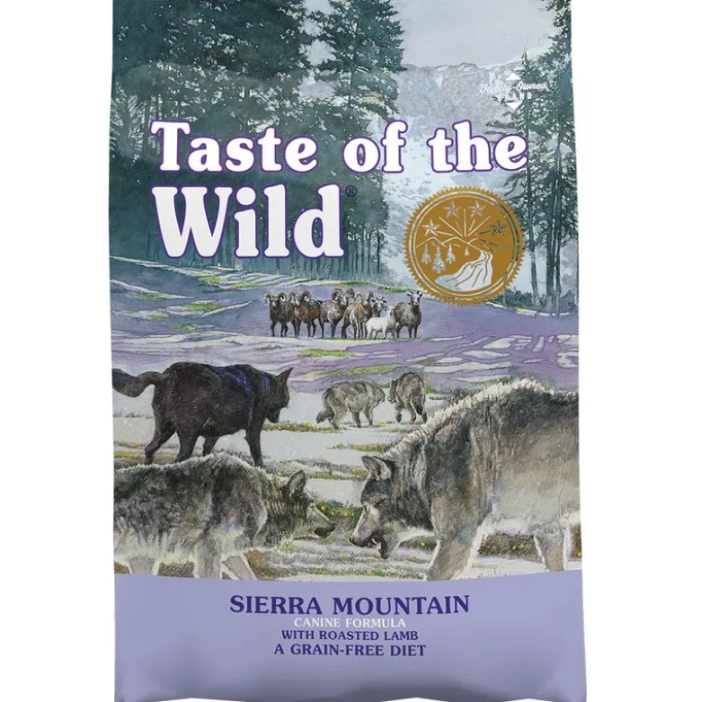 SÆRPRIS! 12,2 kg Taste of the Wild tørfoder + 390 g passende vådfoder