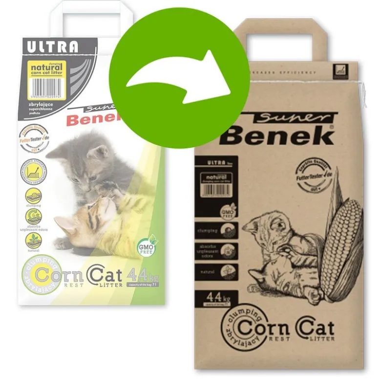 Super Benek Majs Kat Ultra Naturlig