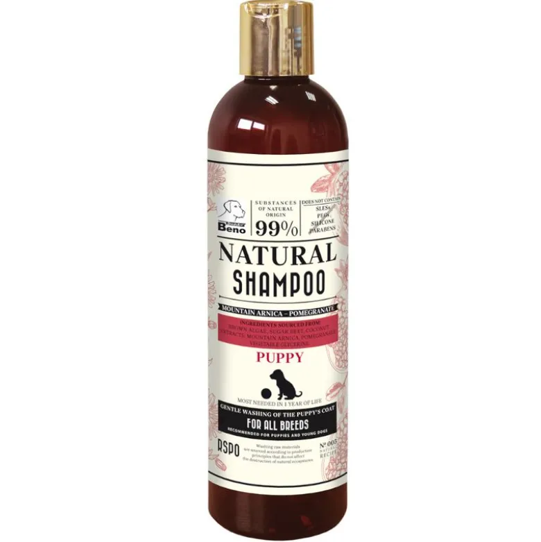 Super Beno naturlig shampoo til hvalpe