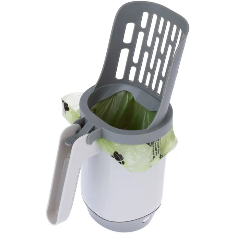 TIAKI affaldsskovl med poseholder
