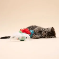 TIAKI Festlige fjerbolde til katte