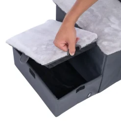 TIAKI foldbar kæledyrstrappe, 3 trin