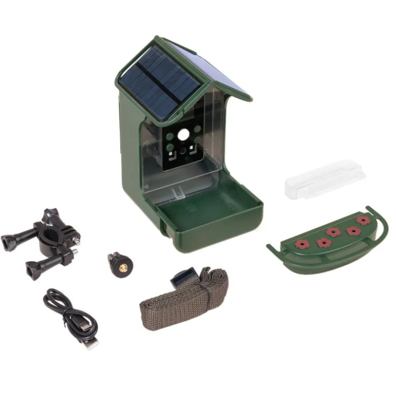 TIAKI fuglefoderautomat med kamera