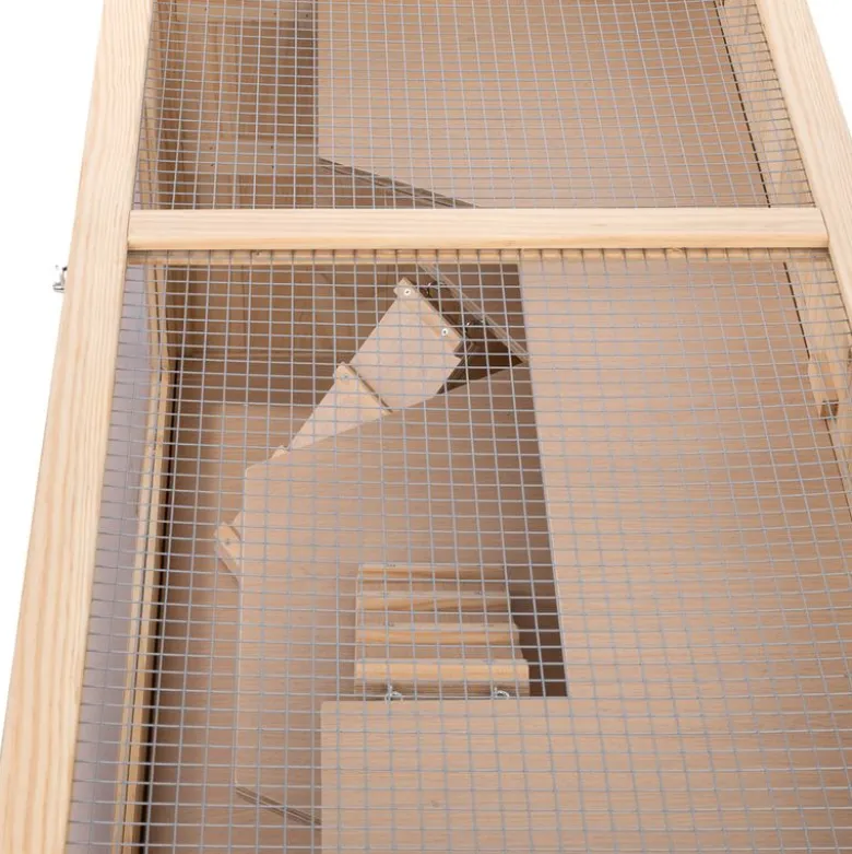 TIAKI hamsterbur i træ XL