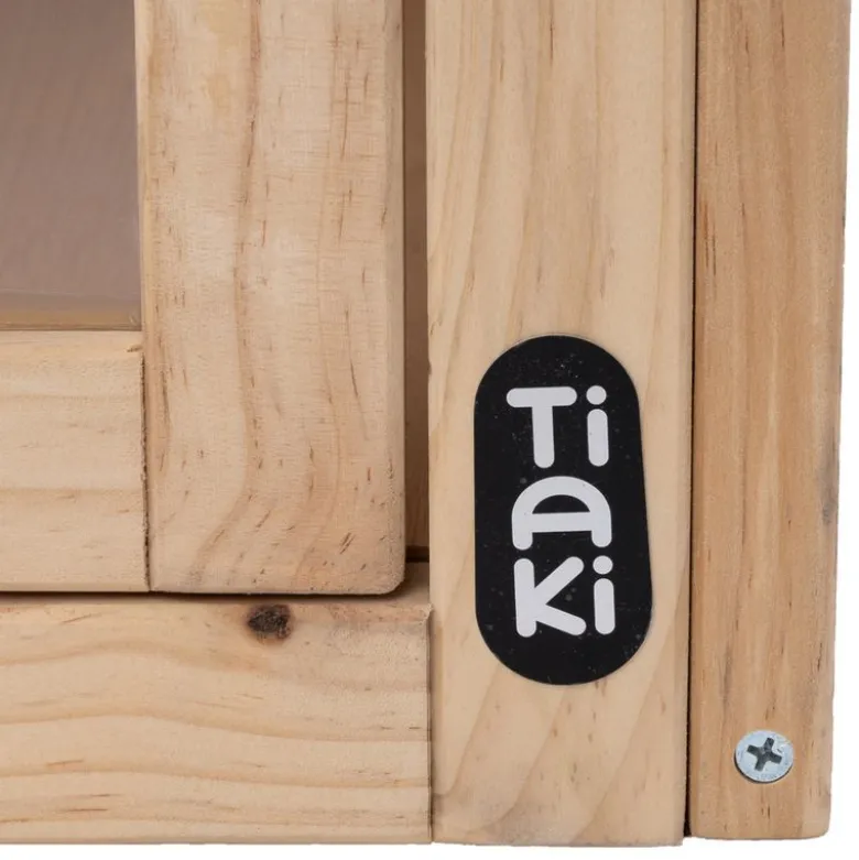 TIAKI hamsterbur i træ XL