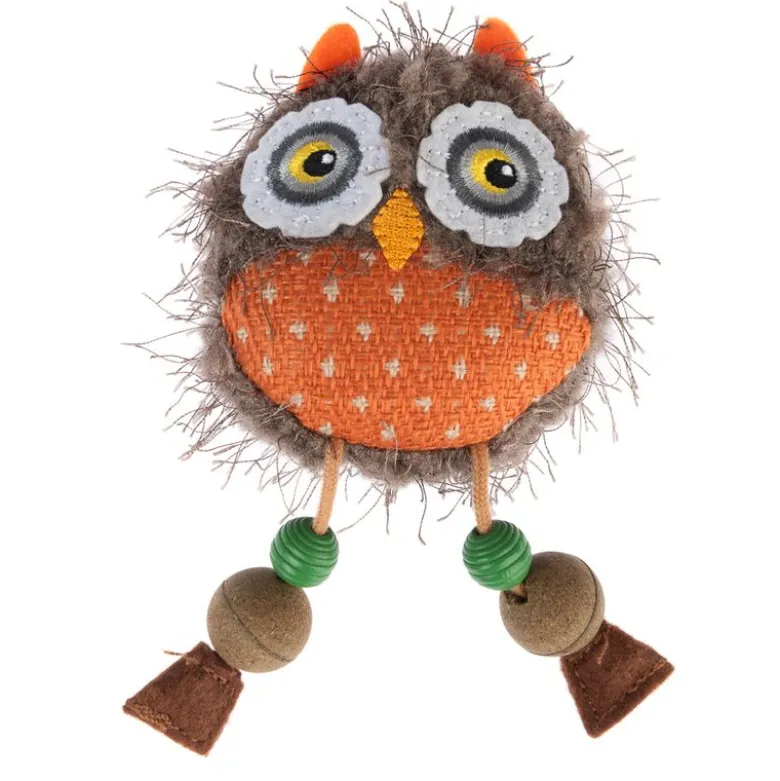 TIAKI Happy Owl med katteurt