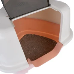 TIAKI Hjørnetoilet med afskærmning Parfait