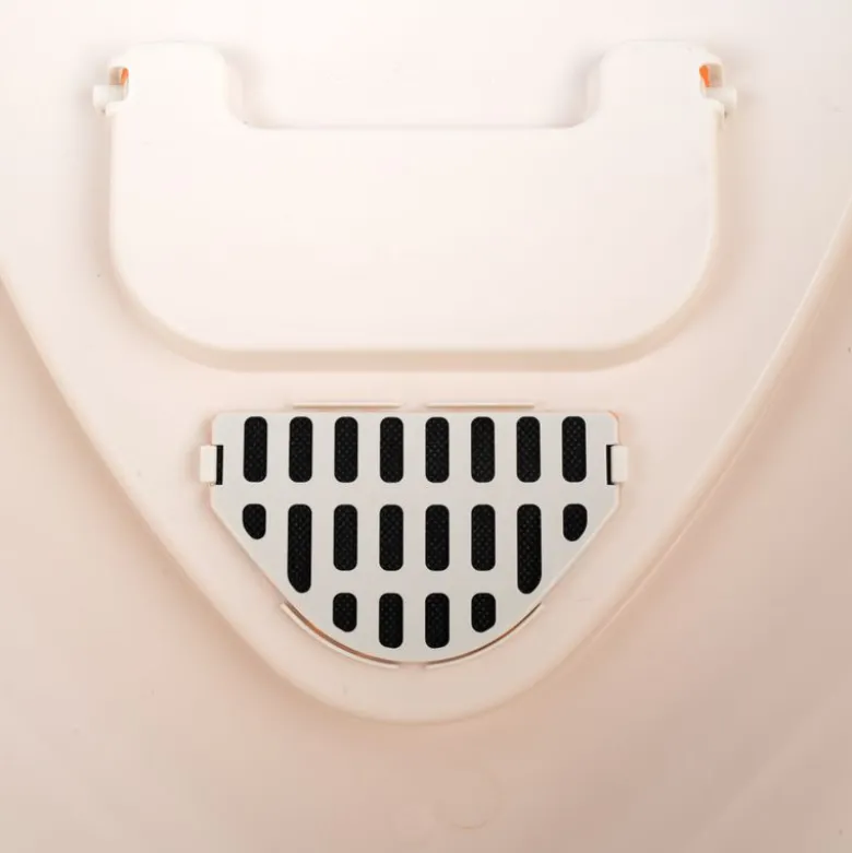 TIAKI Hjørnetoilet med afskærmning Parfait