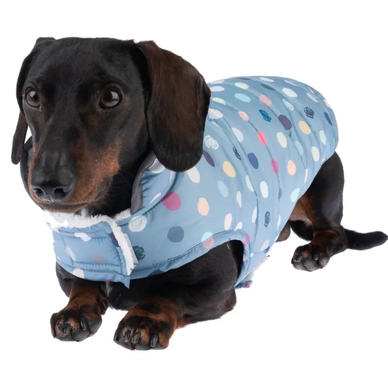TIAKI hundefrakke Comfy Dots