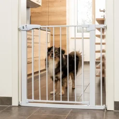 TIAKI Hundegitter, hvid med 7 cm forlængelse