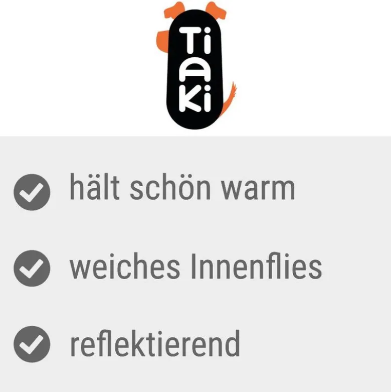 TIAKI hundejakke Stripes
