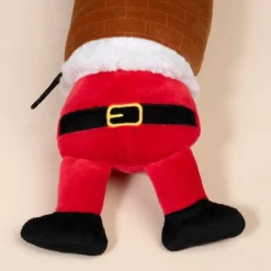 TIAKI hundelegetøj Julemanden i en skorsten