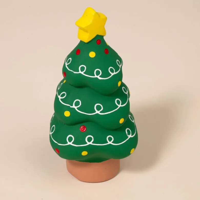 TIAKI hundelegetøj latexjuletræ