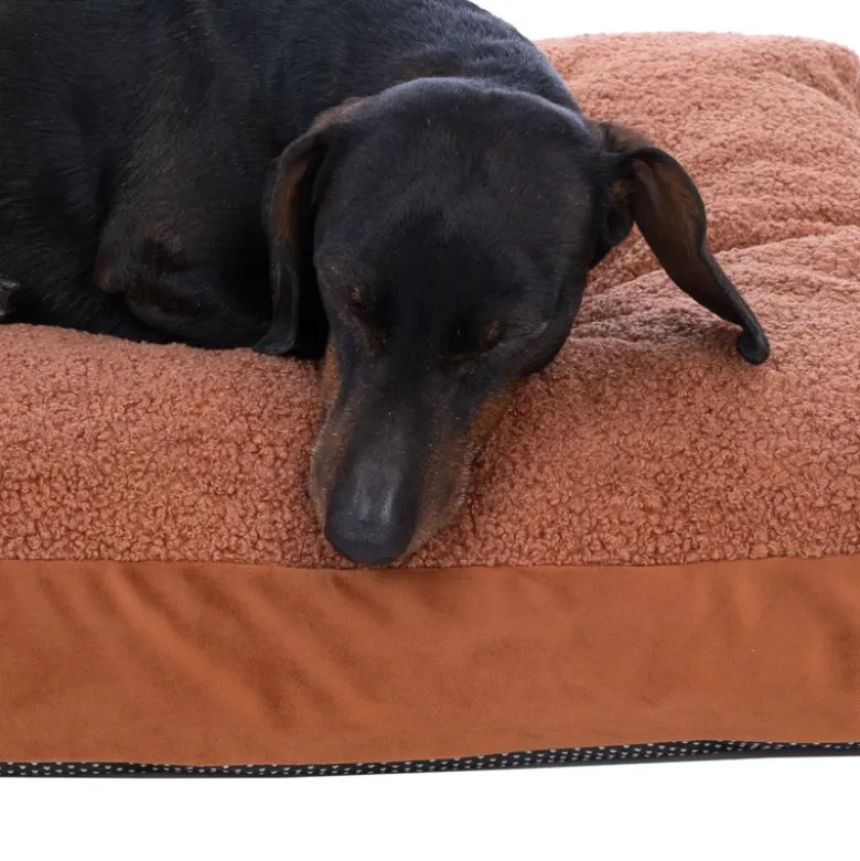 TIAKI hundemadras Teddy, kobber