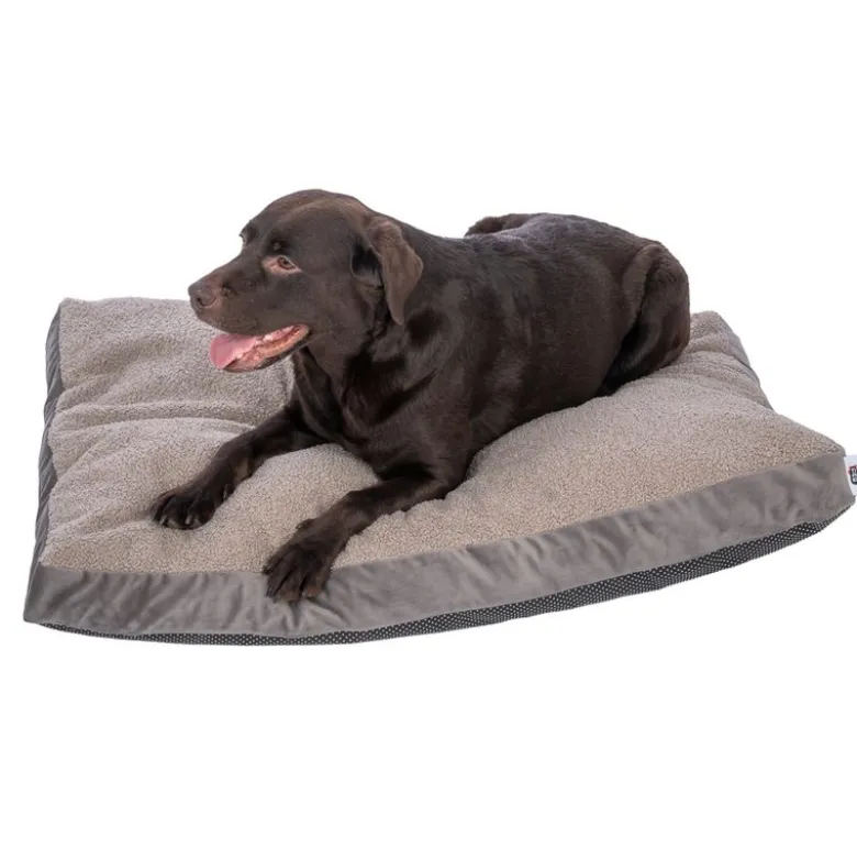 TIAKI hundemadras Teddy, taupe