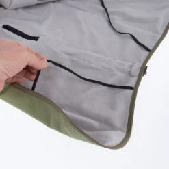 TIAKI Hunderegnfrakke Olive