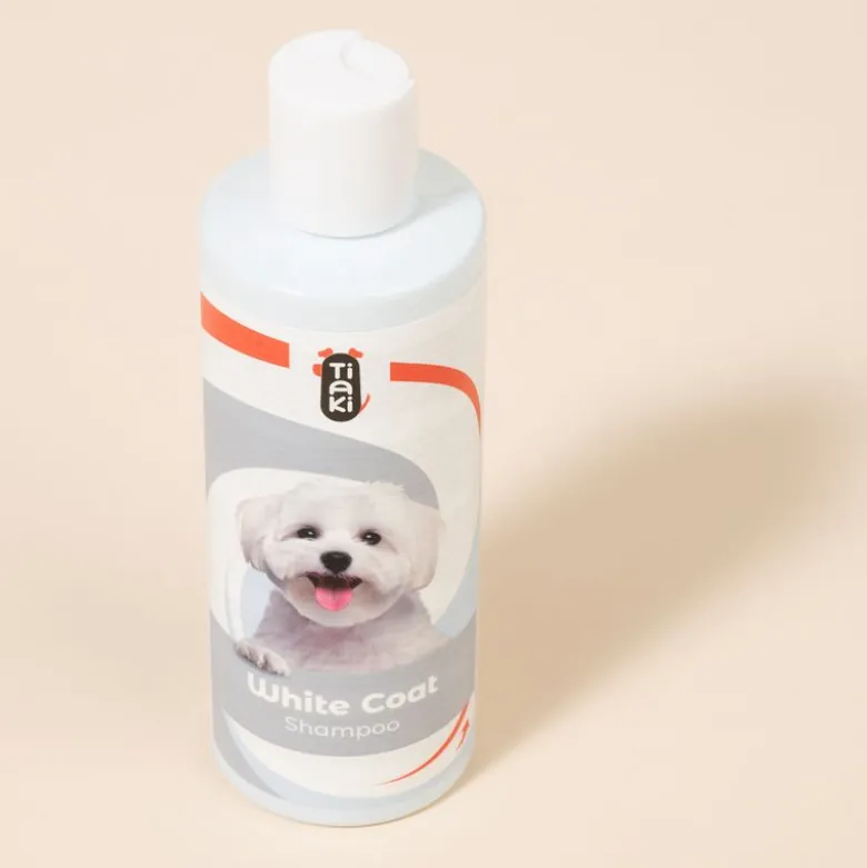 TIAKI hundeshampoo til hvid pels