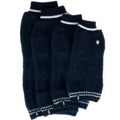 TIAKI hundetrøje Reflective Knit, mørkeblå