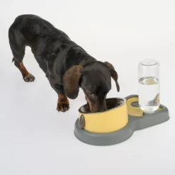 TIAKI 2-i-1 foder- og vanddispenser