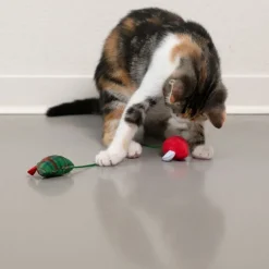 TIAKI Julelegetøjsmus til katte