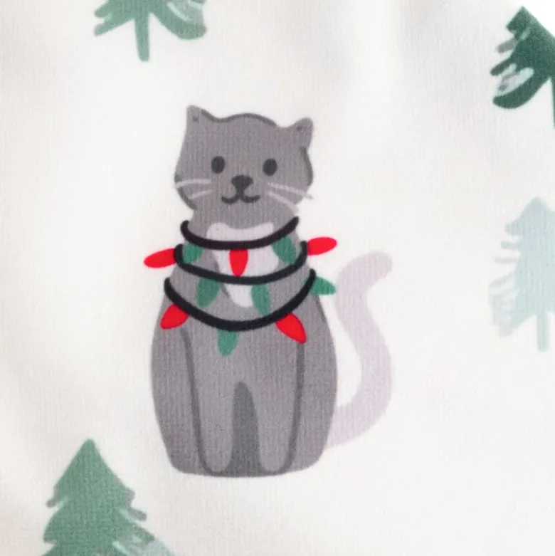 TIAKI Julestrømpe "Sjove vinterkatte"