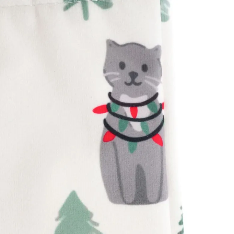 TIAKI Julestrømpe "Sjove vinterkatte"