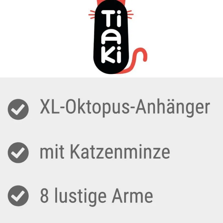 TIAKI kattefiskestang XL blæksprutte