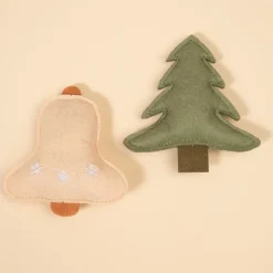 TIAKI kattelegetøjssæt Juletræ & Bells